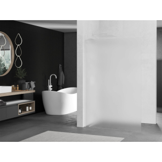 Mexen Kyoto L Walk-in sprchová stena 80 x 200 cm, mráz, biela - 800-080-103-20-30