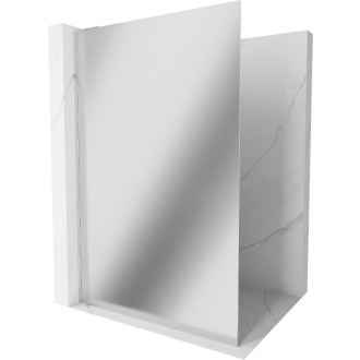 Mexen Kyoto L Walk-in sprchová stena 70 x 200 cm, zrkadlo, chróm - 800-070-103-01-50