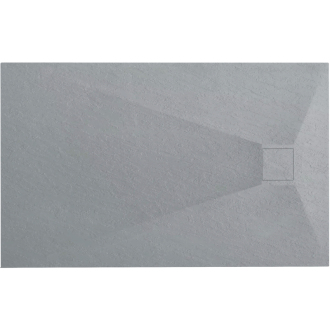 REA Magnum sprchová vanička 100x80 sivá REA-K4107