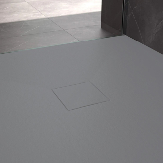 REA Magnum sprchová vanička 100x80 sivá REA-K4107