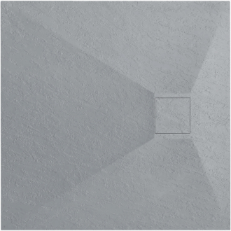 REA Magnum sprchová vanička 90x90 sivá REA-K4106