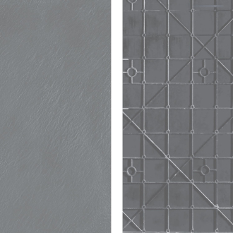REA Magnum sprchová vanička 90x90 sivá REA-K4106