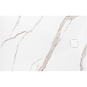 REA Carrara Magnum sprchová vanička 90x120 biela REA-K7006