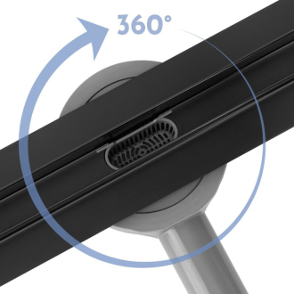 REA Odtokový žľab Neox Slim pre black 100 REA-G2712