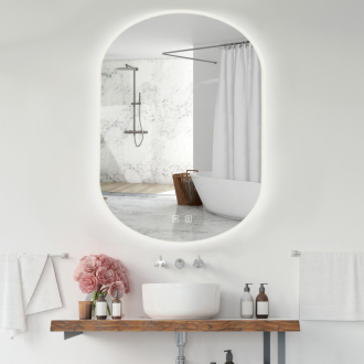 REA Zrkadlo LED 60x80cm HOM-05525
