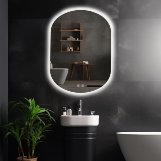 REA Zrkadlo LED 60x80cm HOM-05525