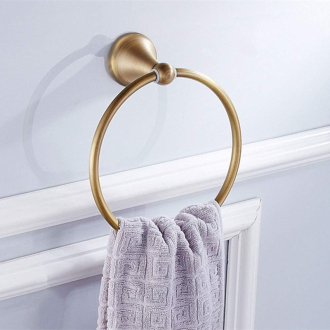 REA Kúpeľňový vešiak, starožitný bronz REA-06923