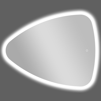 CERANO - Kúpeľňové LED zrkadlo Riflettore - 70x55 cm