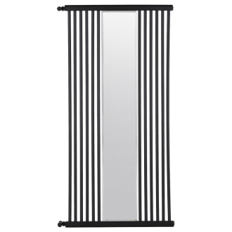 CERANO - Vykurovacie teleso Maximus - kombinované - 735W - čierna matná - 1510x740 mm