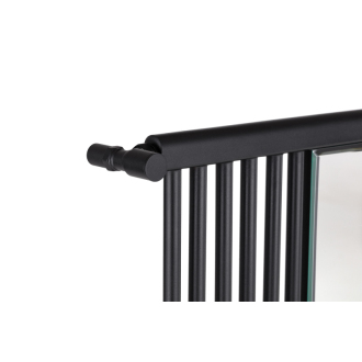 CERANO - Vykurovacie teleso Maximus - kombinované - 735W - čierna matná - 1510x740 mm