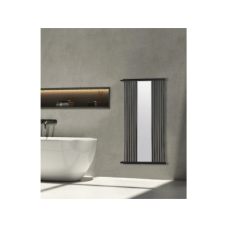 CERANO - Vykurovacie teleso Maximus - kombinované - 735W - čierna matná - 1510x740 mm