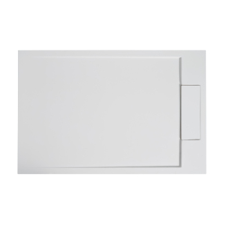 CERANO Sprchová vanička z liateho mramoru obdĺžniková Loro biela matná 120x80 cm CER-413609
