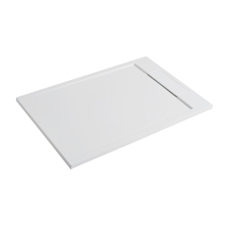 CERANO Sprchová vanička z liateho mramoru obdĺžniková Loro biela matná 120x80 cm CER-413609