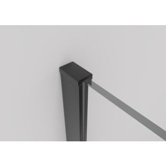 CERANO Sprch.zástena Walk-in Onyx L/P čierna matná, transp.sklo 70x200cm CER-DY101B-70-200