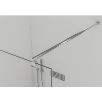 CERANO Sprchová zástena Walk-in Onyx Ľ/P chróm, transp.sklo 70x200 cm CER-DY101-70-200