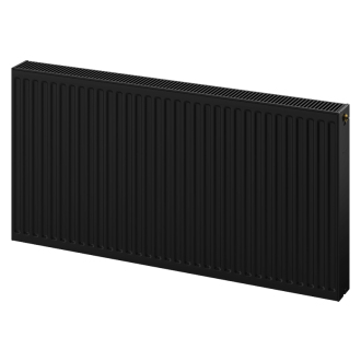 Oceľový radiátor Mexen CV22 400x600, spod. príp., 711 W, čierny W622-040-060-70