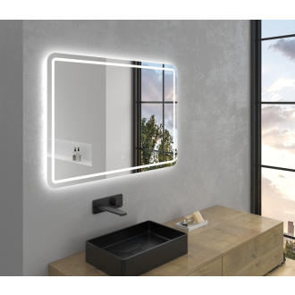 CERANO Kúpeľňové LED zrkadlo Aspetto 100x70 cm CER-429352