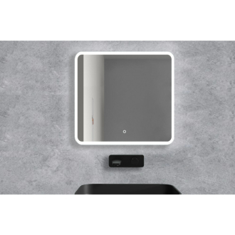 CERANO Kúpeľňové LED zrkadlo Grande 60x80 cm CER-DY-2073H