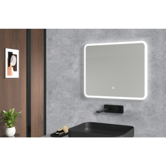 CERANO Kúpeľňové LED zrkadlo Grande 60x80 cm CER-DY-2073H