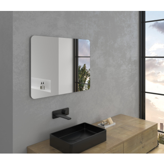 CERANO Kúpeľňové obdĺžnikové zrkadlo Verniciato 80x60 cm CER-429250