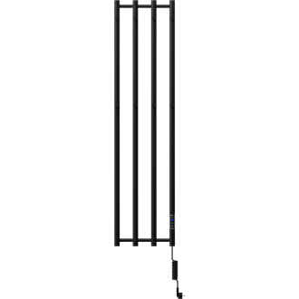 Mexen Pino elektrický radiátor s držiakmi na uteráky 1405 x 347 mm, 250 W, čierny - W301-1405-347-00-70