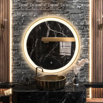 REA Zrkadlo LED 80cm HOM-02503