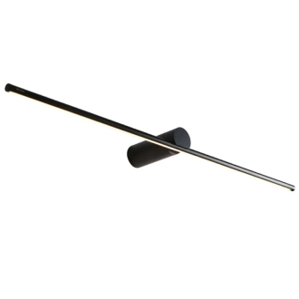 REA Nástenné svietidlo LED 80cm čierna OSW-02433