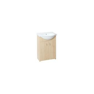 SIMPLE spodná skrinka s umývadlom 55, breza, SIMPLE55BR