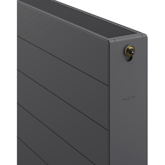 Mexen Line CCL22 radiátor 400x400, spod. stred. príp., 455 W, antracit W6C22L-040-040-66