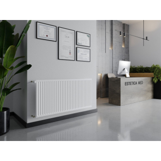 Mexen CH10 radiátor 900x600, bočné pripojenie, 536 W, biely W410H-090-060-00