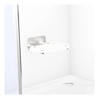 Ravak Sedátko CHROME CLEAR/WHITE B8F0000028
