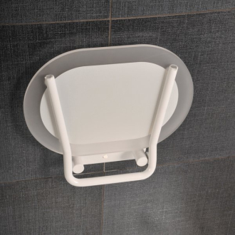 Ravak Sedátko CHROME CLEAR/WHITE B8F0000028