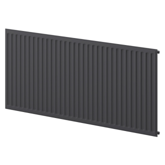 Mexen CH10 radiátor 300x400, bočné pripojenie, 132 W, antracit W410H-030-040-66