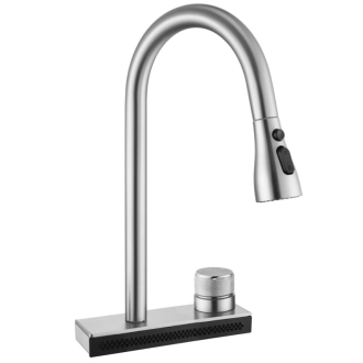 Kuchynská batéria REA CONOR BRUSH NICKEL