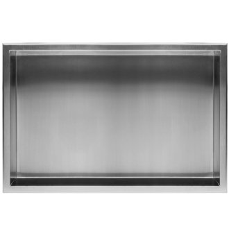 Rea Zápustná polica pre vstavanie 30x60 steel brush REA-05602