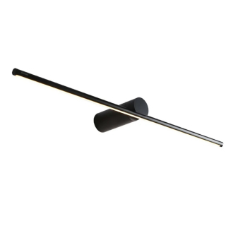 REA Nástenné svietidlo LED 60cm čierna OSW-02432