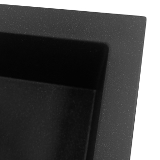 Kuchynský drez REA WEST XL black METALLIC