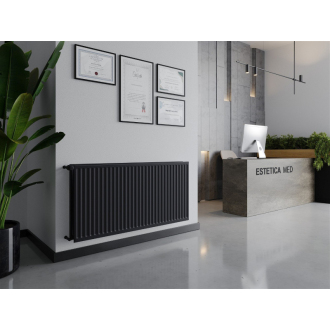 Mexen CH20 radiátor 300x1500, bočné pripojenie, 955 W, antracit W420H-030-150-66
