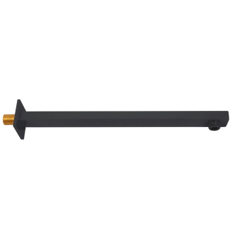 držiak sprchy pevný 38 cm - kov čierna - matná MD0450CMAT