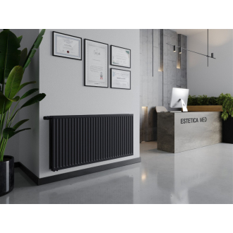 Mexen CVH20 radiátor 300x2200, spod. príp., 1400 W, antracit W620H-030-220-66