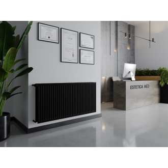Mexen CH20 radiátor 500x900, bočné pripojenie, 853 W, čierny W420H-050-090-70