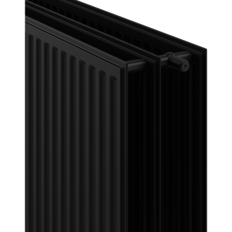 Mexen CH30 radiátor 300x1800, bočné pripojenie, 1570 W, čierny W430H-030-180-70
