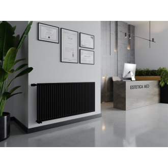 Mexen CVH10 radiátor 400x1100, spod. príp., 475 W, čierny W610H-040-110-70
