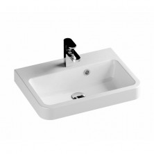 Ravak umývadlo BeHappy II 550 white s otvormi XJA01155000