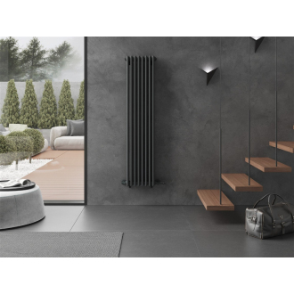Dekoratívny radiátor Mexen Denver 1600 x 378 mm, 1487 W, antracit - W215-1600-378-00-66