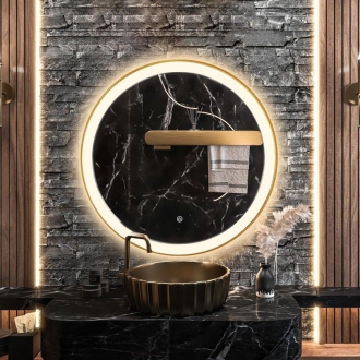REA Zrkadlo LED 70cm HOM-02502