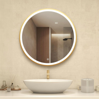 REA Zrkadlo LED 60cm HOM-02501