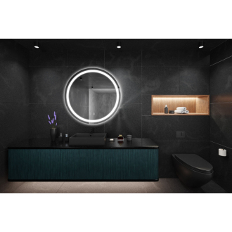 REA Zrkadlo LED 50cm BAS HOM-05517