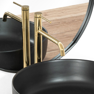 Rea Batéria umývadlová vysoká Lugano Gold REA-B5002