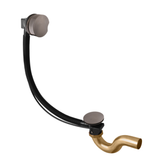 sifón vaňový - kov - 600 mm metal grey - kartáčovaná MD0588MGK